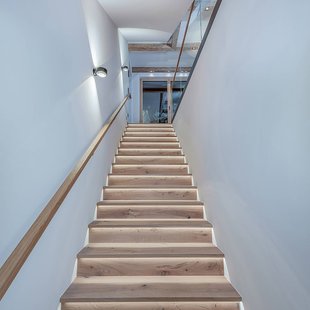 Top Light Puk Maxx Wall+ LED, heldere lenzen, mat chroom