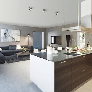 Top Light Puk Mini Move LED, heldere lens, chroom