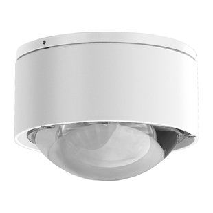 Top Light Puk Mini One 2 LED spot, heldere lens, mat wit Top Light Puk Mini One 2 LED spot, heldere lens, mat wit