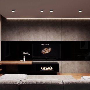 Top Light Puk Maxx One 2 LED spot heldere lens, antraciet mat