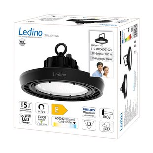 Ledino LED hal spot Wangen 6.500K 100W 13.000lm