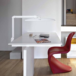 LED klemlamp MAULexplore, dimbaar, wit