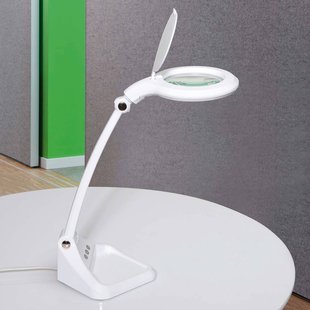 MAULiris LED loeplamp, dimbaar, wit