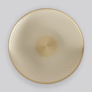 Northern Glint LED wandlamp, messing