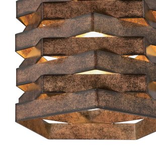 Hanglamp Westinghouse Charlize, vijfhoekig