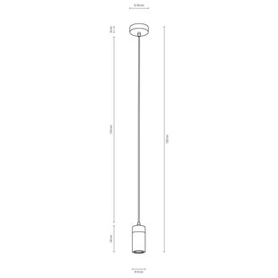 Envostar Plain hanglamp, 1-lamp