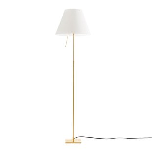 Costanza Vloerlamp Messing