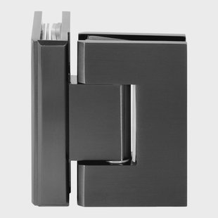 Glasscharnier Just Creating 90 Graden 2 Stuks t.b.v. W2 Gunmetal