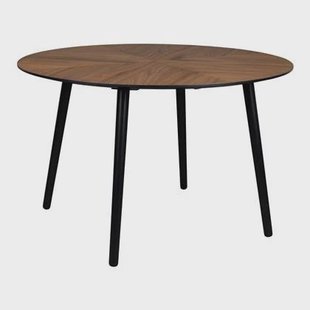 Dutchbone Clover Eettafel - Ø 120 cm - Bruin