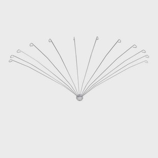 Douchegordijnstangset Paraplu Sealskin Chroom 180cm