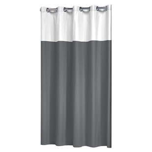 Douchegordijn Sealskin Double Polyester / Katoen 180x200 Grijs