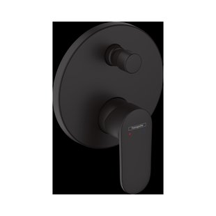 Afbouwdelen Inbouw Badmengkraan HansGrohe Vernis Blend Eengreeps Met Zekerheidscombinatie EN1717 Mat Zwart