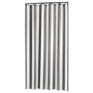 Douchegordijn Sealskin textiel Linje 100% Polyester 180x200 grijs