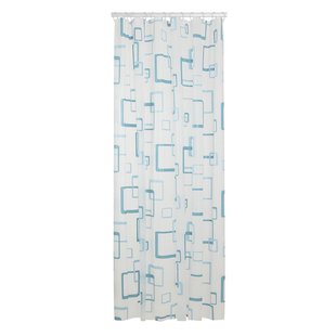 Douchegordijn Sealskin PEVA Retro 180x200 Blauw