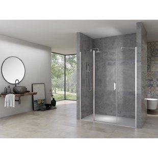 Douchecabine Van Rijn ST02 370 Chroom