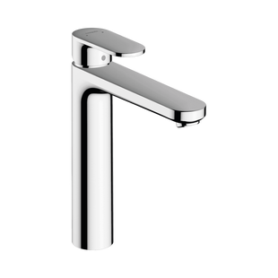 Wastafelmengkraan HansGrohe Vernis Blend 190 Eengreeps Met Trekwaste Chroom