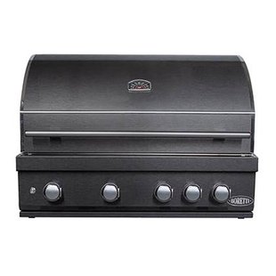 Boretti Imperatore Nero Gasbarbecue - 4 Branders
