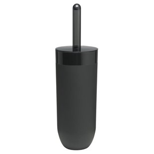 Toiletborstelhouder Sealskin Bloom 10 x 37 cm ABS Zwart