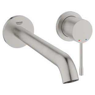 Wastafelkraan GROHE Essence Inbouwkraan Supersteel (excl. inbouwdeel)
