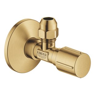 Hoekstopkraan GROHE Angle Valves Cool Sunrise Geborsteld