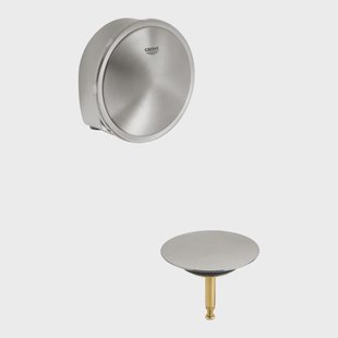 Badafvoercombinatie GROHE Others Supersteel (excl. inbouwdeel)