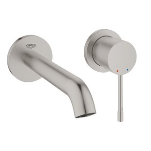 Wastafelkraan GROHE Essence Inbouwkraan M Supersteel (excl. inbouwdeel)