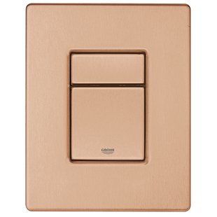 Bedieningsplaat GROHE Skate Cosmopolitan DualFlush Warm Sunset Geborsteld