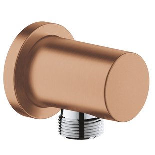 Wandaansluitbocht GROHE Rainshower Warm Sunset Geborsteld