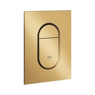 Bedieningsplaat GROHE Arena Cosmopolitan S WC DF 13x17,2cm Cool Sunrise Geborsteld