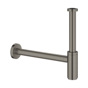 Bekersifon GROHE Others Verstelbaar Hard Graphite Geborsteld
