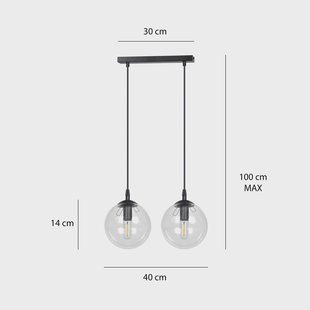 2-lichts hanglamp Wanda | Cozyhouse 2-lichts hanglamp Wanda | Cozyhouse