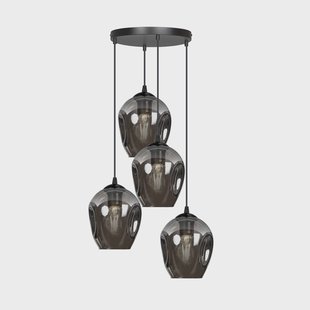 4-lichts hanglamp Noah rond | Loft46 4-lichts hanglamp Noah rond | Loft46