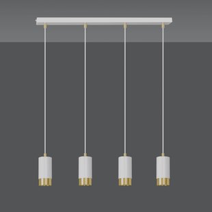 4-lichts hanglamp Kumiko | Loft46