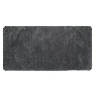 Badmat Sealskin Angora 100% Polyester 70x140x2 cm Grijs
