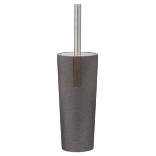 Toiletborstel met Houder Sealskin Pierra Polyresin Grijs Toiletborstel met Houder Sealskin Pierra Polyresin Grijs