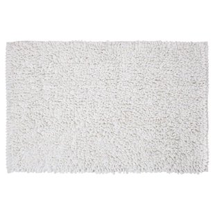 Badmat Sealskin Twist 60x90 cm Microfibre Wit