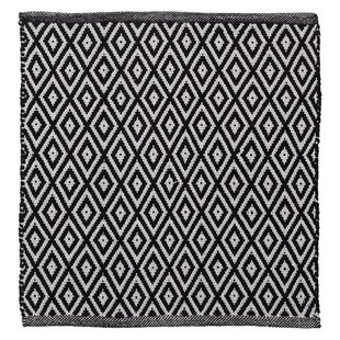 Badmat Sealskin Trellis 60x60 cm Katoen Zwart Badmat Sealskin Trellis 60x60 cm Katoen Zwart