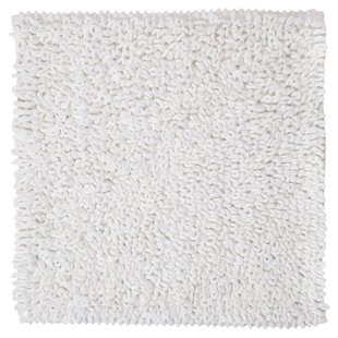 Badmat Sealskin Twist 60x60 cm Microfibre Wit