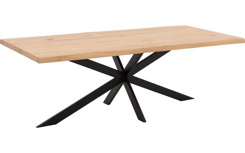 Goossens Eettafel Blade, Boomstamblad 260 x 100 cm 5 cm dik