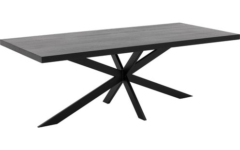 Goossens Eettafel Blade, Strak blad 200 x 100 cm 6 cm dik