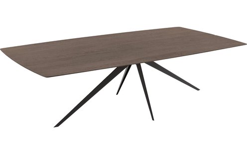 Goossens Excellent Eettafel Floyd, Semi rechthoekig 240 x 100 cm Goossens Excellent Eettafel Floyd, Semi rechthoekig 240 x 100 cm
