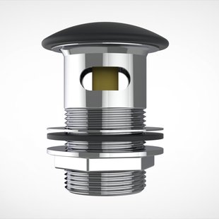 Pop-up Waste Wastafel Arcqua 1-1/4 Universeel Mat Antraciet