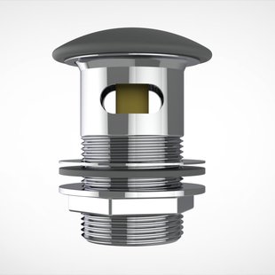 Pop-up Waste Wastafel Arcqua 1-1/4 Universeel Mat Grijs