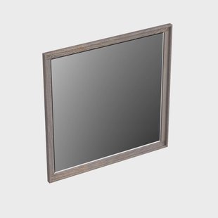 Spiegel Forzalaqua Reno Vierkant 80x80 Cm Eiken Silver Grey