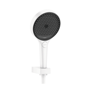 Douchehouderset Rainfinity HansGrohe PowderRain 130 3jet Met Doucheslang 160 cm Mat Wit