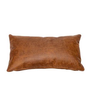 Bronx71 Sierkussen Kyla eco-leer cognac 25 x 45 cm