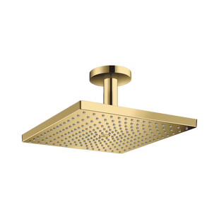 Hoofddouche HansGrohe Raindance E 300 1jet Plafondbevestiging Gepolijst Goud