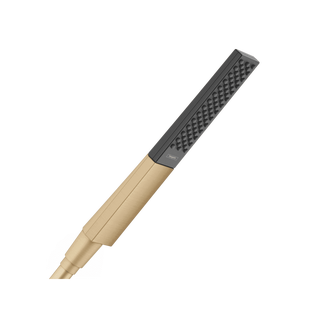 Staafhanddouche HansGrohe RainFinity 100 1jet Geborsteld Brons