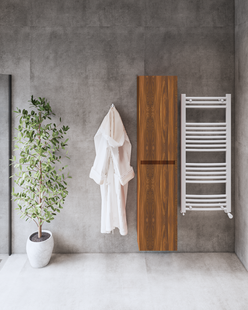 Hoge Kast Gliss Design Walnut 35cm Walnut