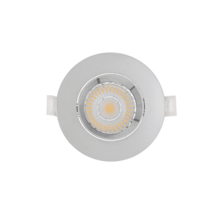 Inbouw LED-spot 5 Stuks Sanimex Njoy IP44 Dimbaar 6W 430 Lumen Chroom